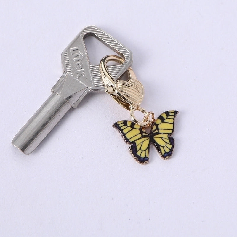 Minimalist Cat Zinc Alloy Women’s Keychain