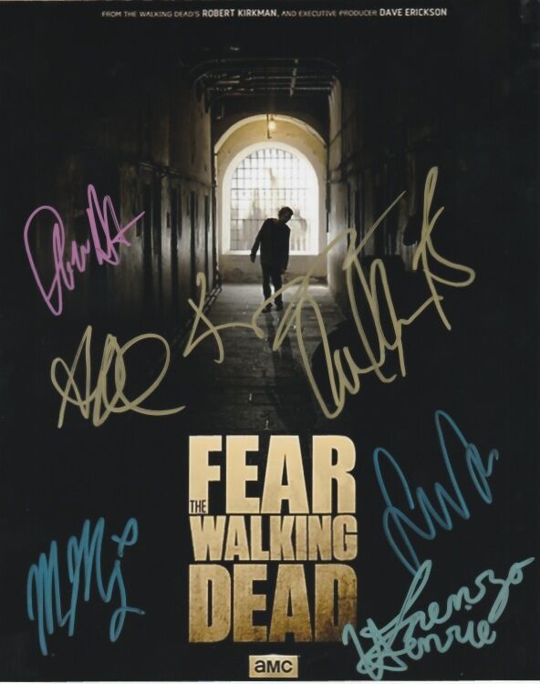 Fear The Walking Dead Curtis Dickens Dillane Autographed Signed 8x10 Photo Poster painting COA B