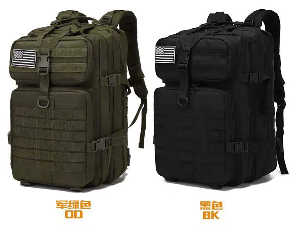 ohhunt® 50L Tactical Backpack Waterproof Large Capacity Package Outdoor Sports Hiking Camping Safari Hiking Backpack