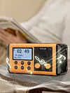 10000mAh Emergency Radio Solar/Hand Crank Charging Multifunctional DAB FM Radio