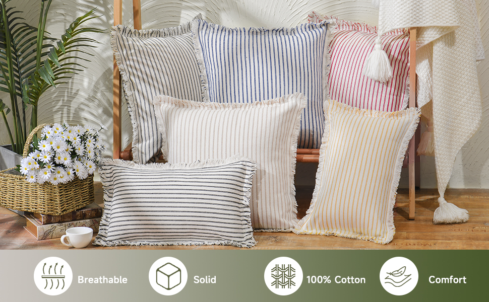 pillow covers 18 x18 set of 2 modern farmhouse pillowcovers decorative pillows throw pillows