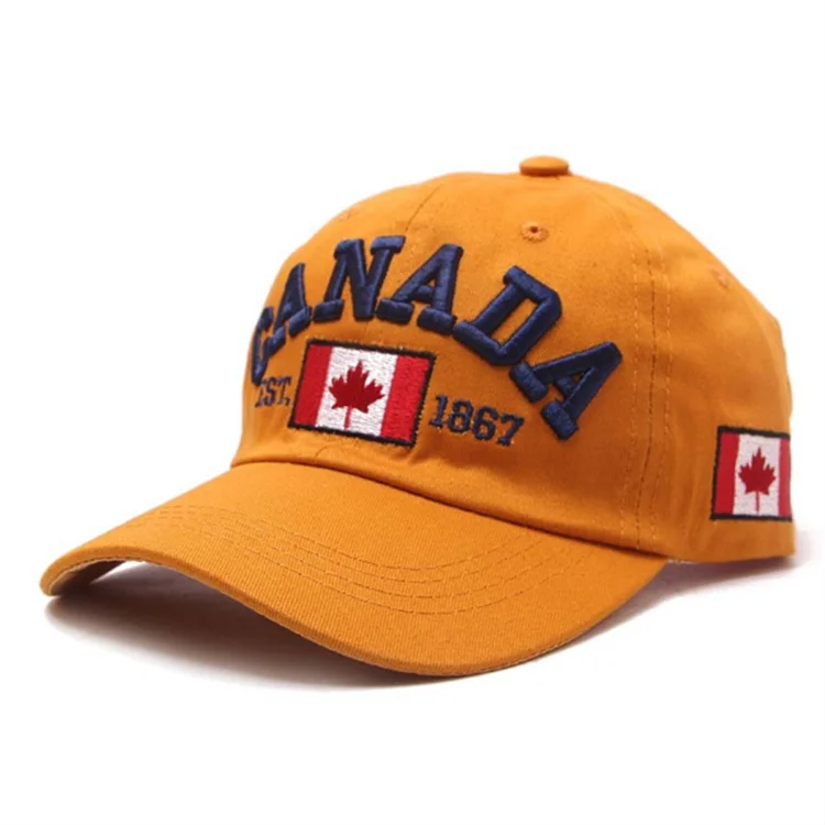 Baseball Cap Unisex Canadian Spring Summer Wild Sun Visor Popular Adult Letter Hat