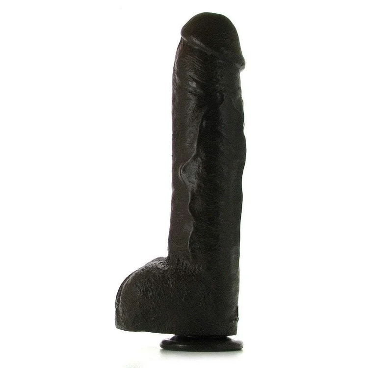 Bam Realistic 13 Inch Huge Black Dildo