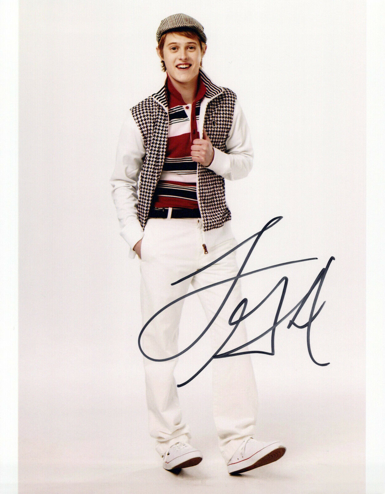 Lucas Grabeel High School Musical autographed Photo Poster painting signed 8x10 #3 Ryan Evans