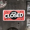 Closed - Car License(12*6Inch)