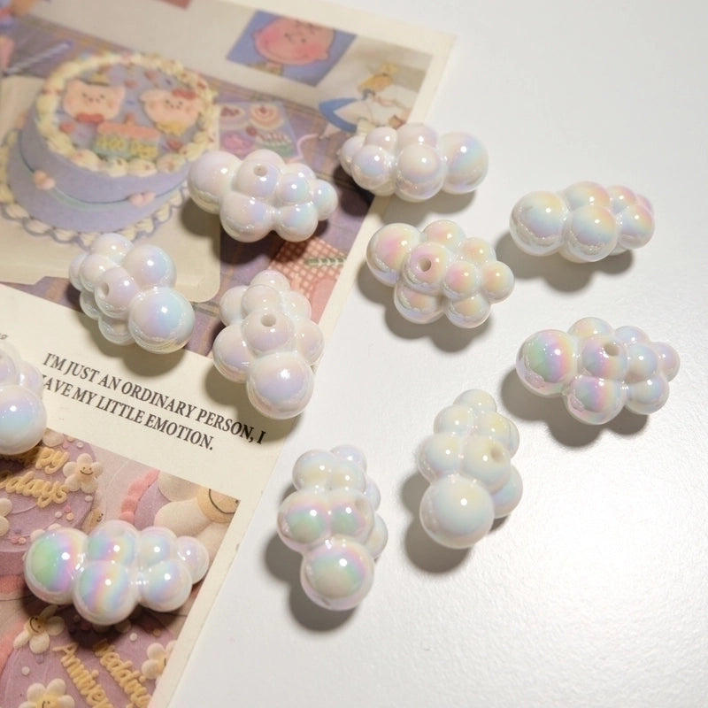 1 Piece 17 * 24mm Arylic Clouds Beads