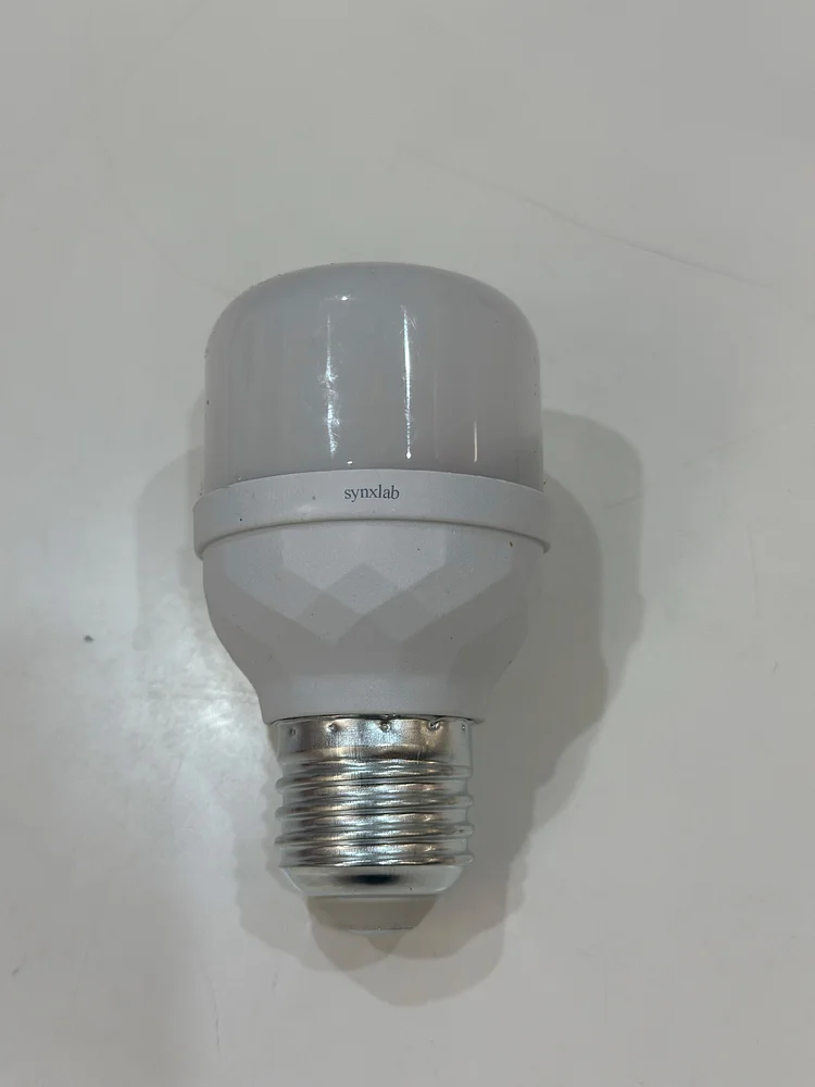 Synxlab Dimmable LED Light Bulbs, White Colour & LM, A-Shape - Perfect for Home & Office