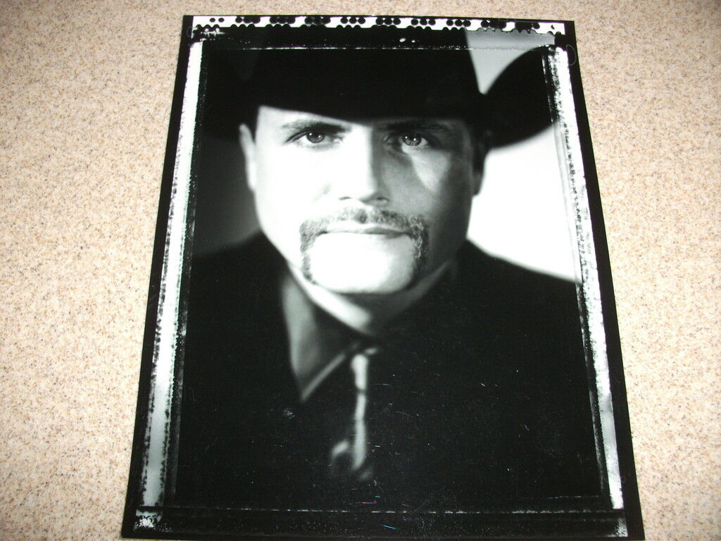 John Rich Apprentice Promo Sexy 8x10 BW Country Music Photo Poster painting