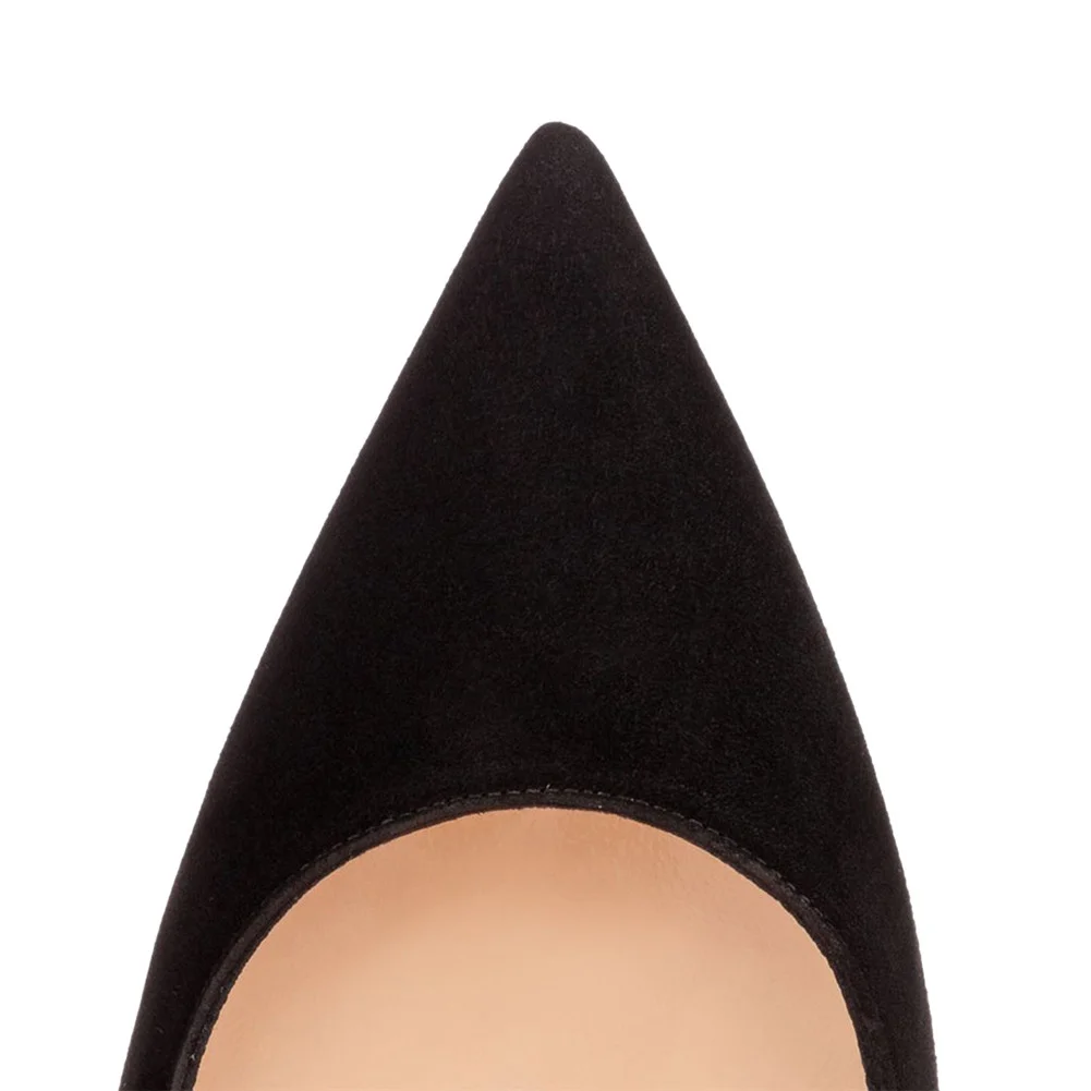 120mm Red Bottom Women's Party Wedding Heels Pumps Suede-MERUMOTE