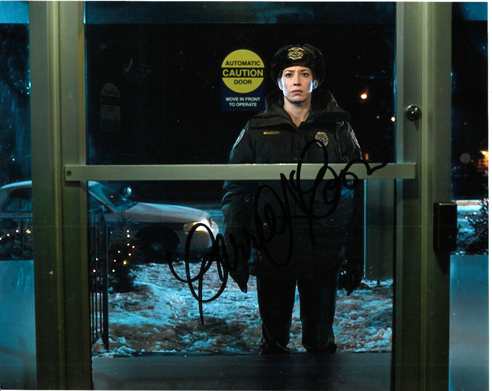 CARRIE COON SIGNED FARGO Photo Poster painting UACC REG 242 FILM AUTOGRAPHS (4)