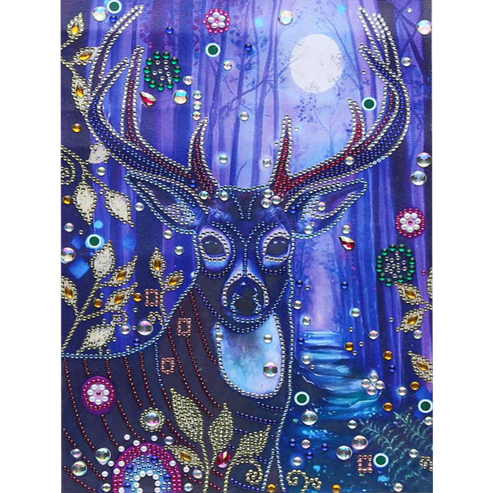 

Deer - Special Shaped Diamond Painting - 30*40CM, 501 Original