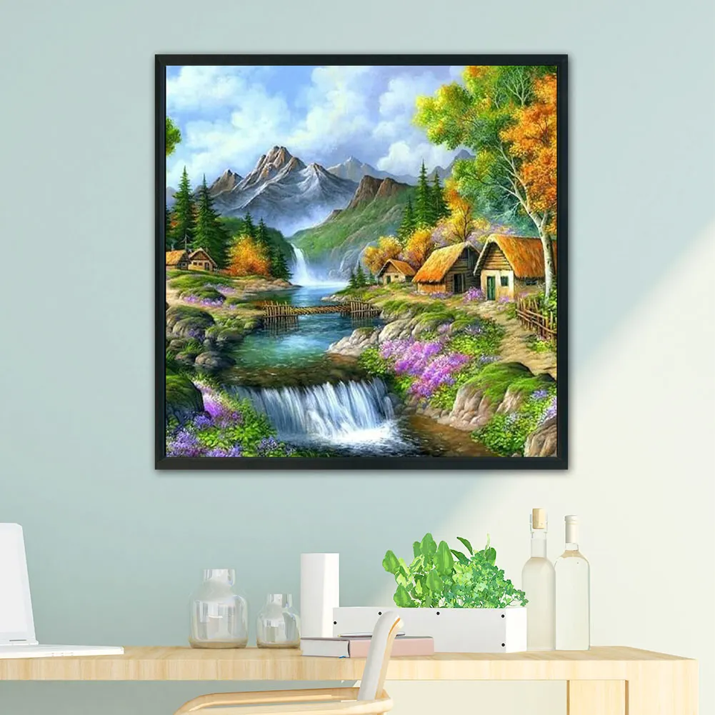 11ct Stamped Cross Stitch - Countryside(50*50cm)