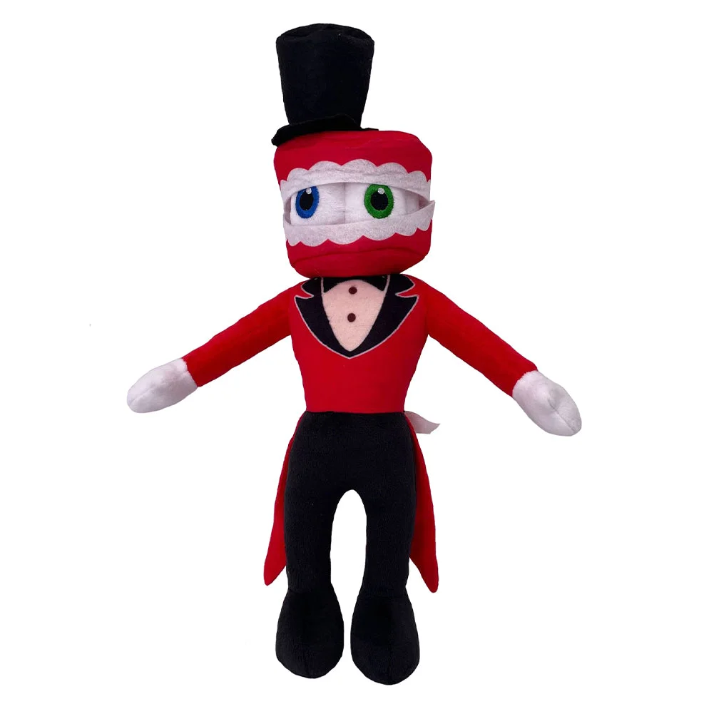 TV The Amazing Digital Circus (2023) Caine/Zooble/Kinger Cosplay Plush Toys Cartoon Soft Stuffed Dolls Xmas Gift