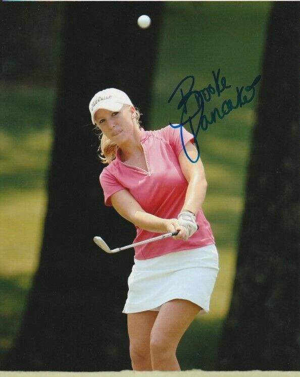 BROOKE PANCAKE SIGNED LPGA GOLF 8x10 Photo Poster painting #3 Autograph PROOF