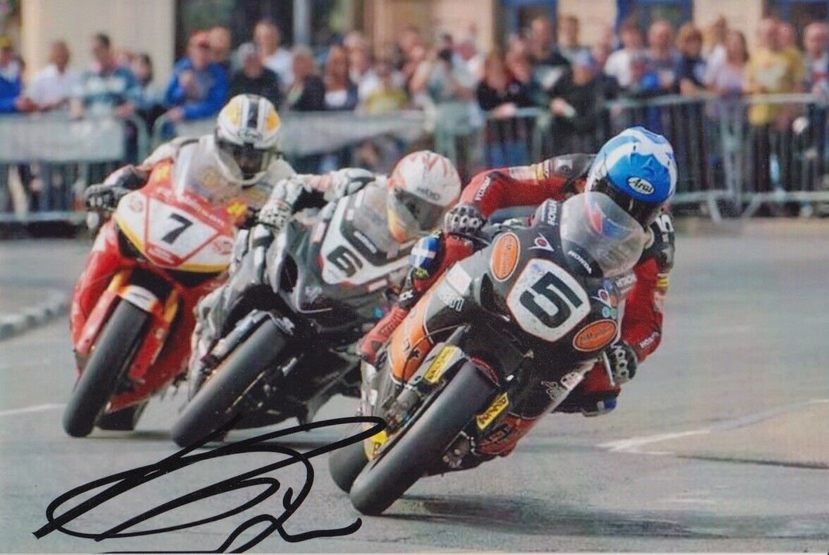 Keith Amor Hand Signed 6x4 Photo Poster painting - Isle of Man TT Autograph.