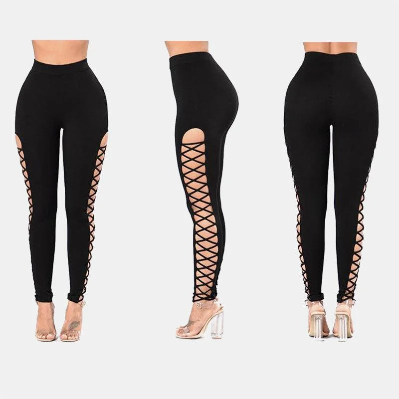Side Cross Leggings
