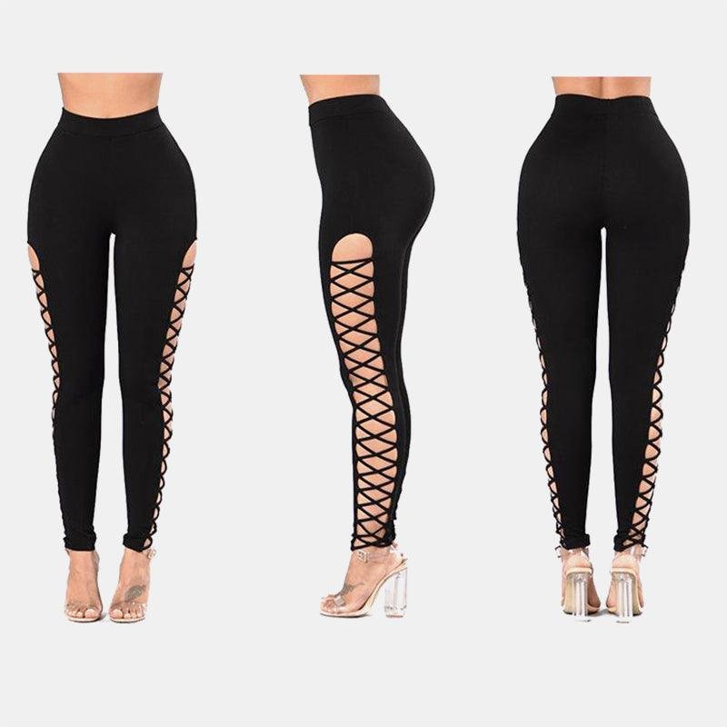Side Cross Leggings