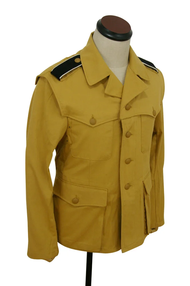   Elite DAK Tropical Afrikakorps Sand Field Tunic 2nd Pattern M1943 - Italian SAHARIANA German-Uniform