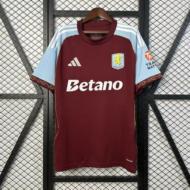 25/26 Aston Villa Home Soccer Jersey