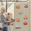 【Clearance Sale】6Pcs Acrylic Flower Elf Diamond Art Refrigerator Magnets Sticker for Beginners