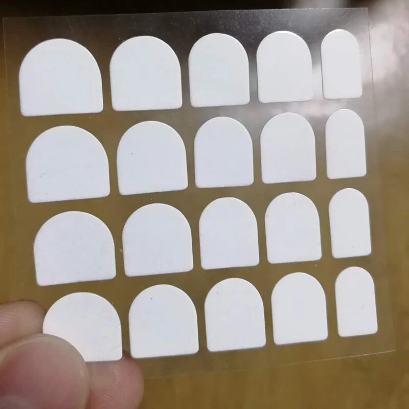 10 Sheets/Lot Thin Super Sticky Nail Adhesives For Press On False Nail Tips 5 Sizes, 20 Pieces/Sheets-Nail Inspo