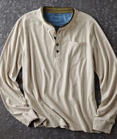 Men's casual vintage tops