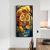 (40*70cm)Tiger - Full Round Drill Diamond Painting