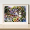 Garden House - 11CT Stamped Cross Stitch - 40*50cm