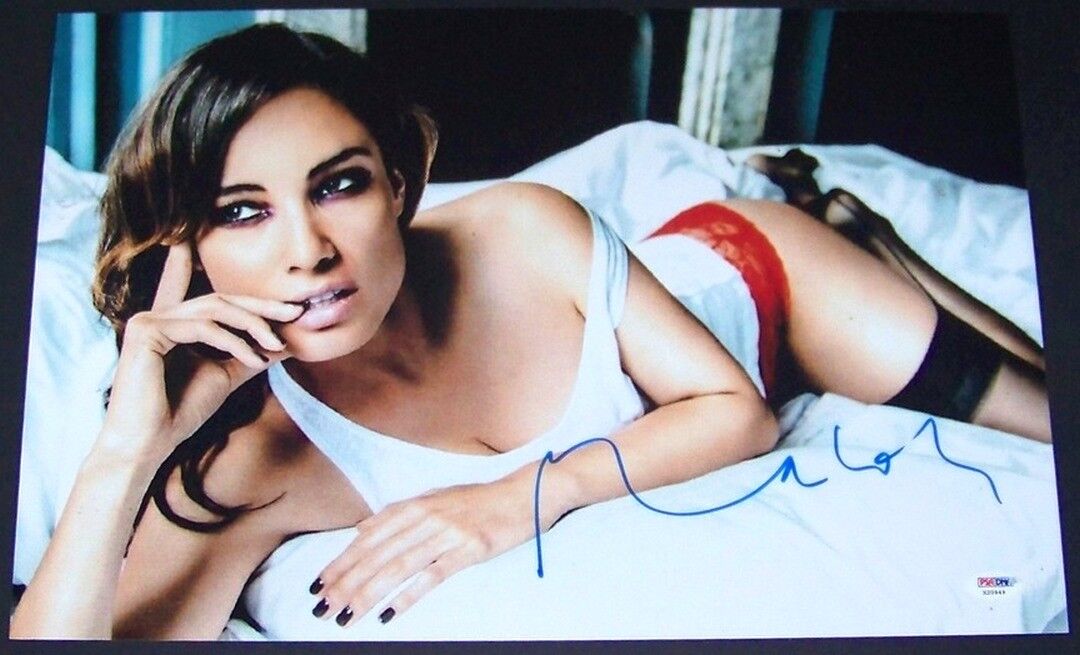 SALE! Berenice Marlohe James Bond Skyfall Signed Autographed 12x18 Photo Poster painting PSA COA