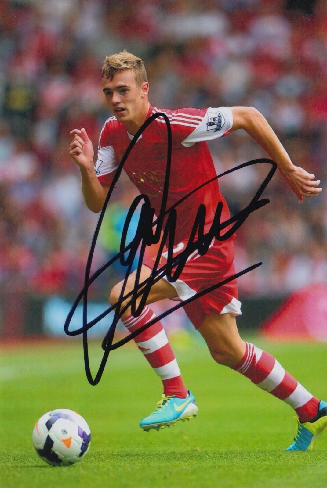 CALLUM CHAMBERS HAND SIGNED 6X4 Photo Poster painting - FOOTBALL AUTOGRAPH - SOUTHAMPTON 1.