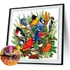Birds Gathering-Full Round Diamond Painting 