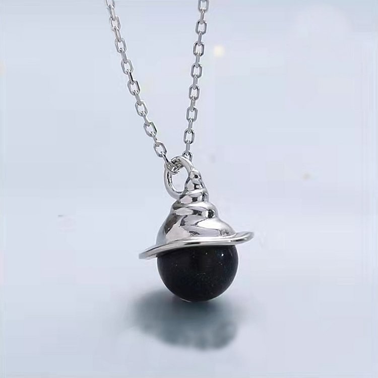 For Friend - Witches Are Always Connected by Heart Hat Necklace