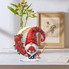 Acrylic Special Shape Flower Cake Desktop Diamond Art Kits for Home Office Decor