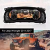12.3" LCD Digital Cluster Instrument Speedometer For Jeep Wrangler JK 