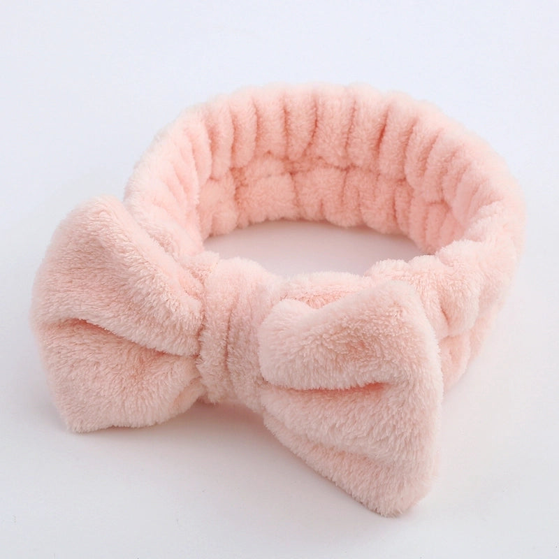 Casual Cute Unisex Bow Knot Leopard Spa Headband
