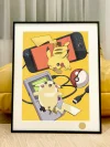 30th Anniversary Pikachu Decorative Painting - Pokemon - Xingkong Studio