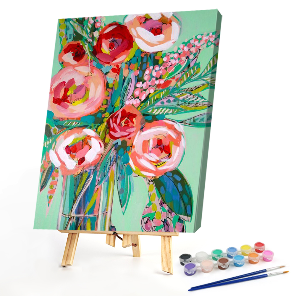 

40*50CM - Paint By Numbers - Bloom Flower, 501 Original