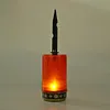 Solar Grave Lawn Light Energy Saving Flameless Electronic LED Candle Lamp