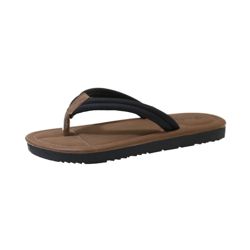 Yyvonne Flip-Flop Women Wear The 2025 New Flat-Bottom Beach Clip Slippers Soft Bottom Leisure Cool Drag