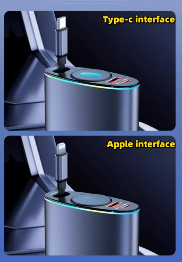 Car Mobile Phone Super Fast Charging Is Suitable For Various Models Of Car Fast Charging Heads