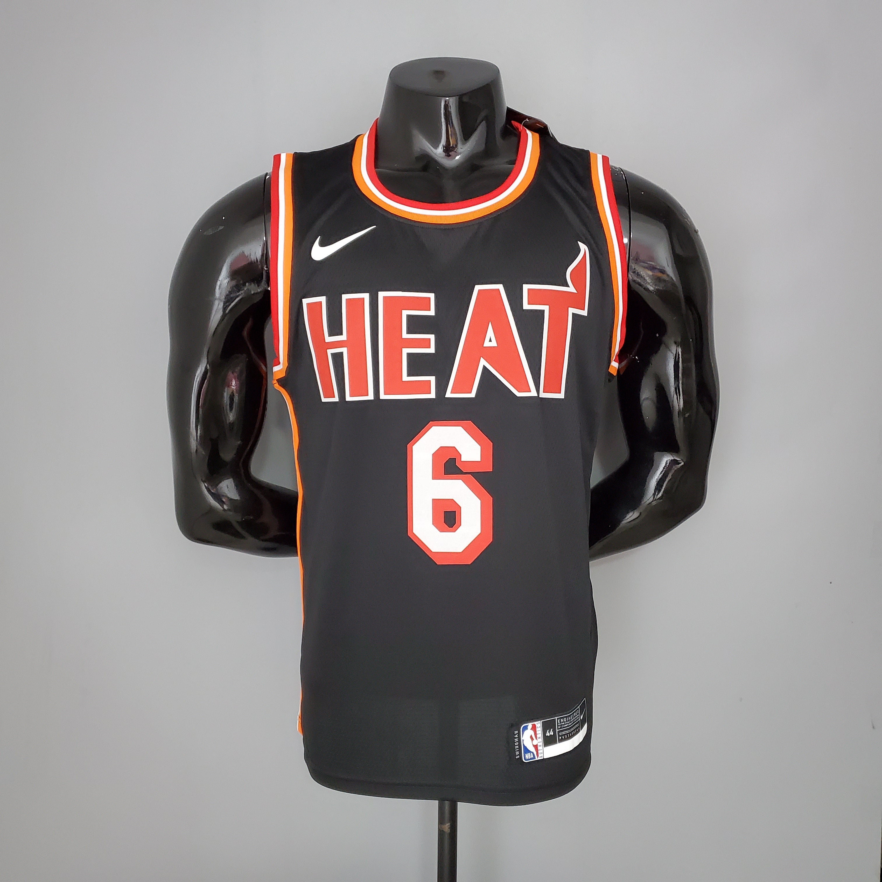 Maillot Miami Heat 6 JAMES NBA Basket Maillot De Fou, site maillot de foot pas cher