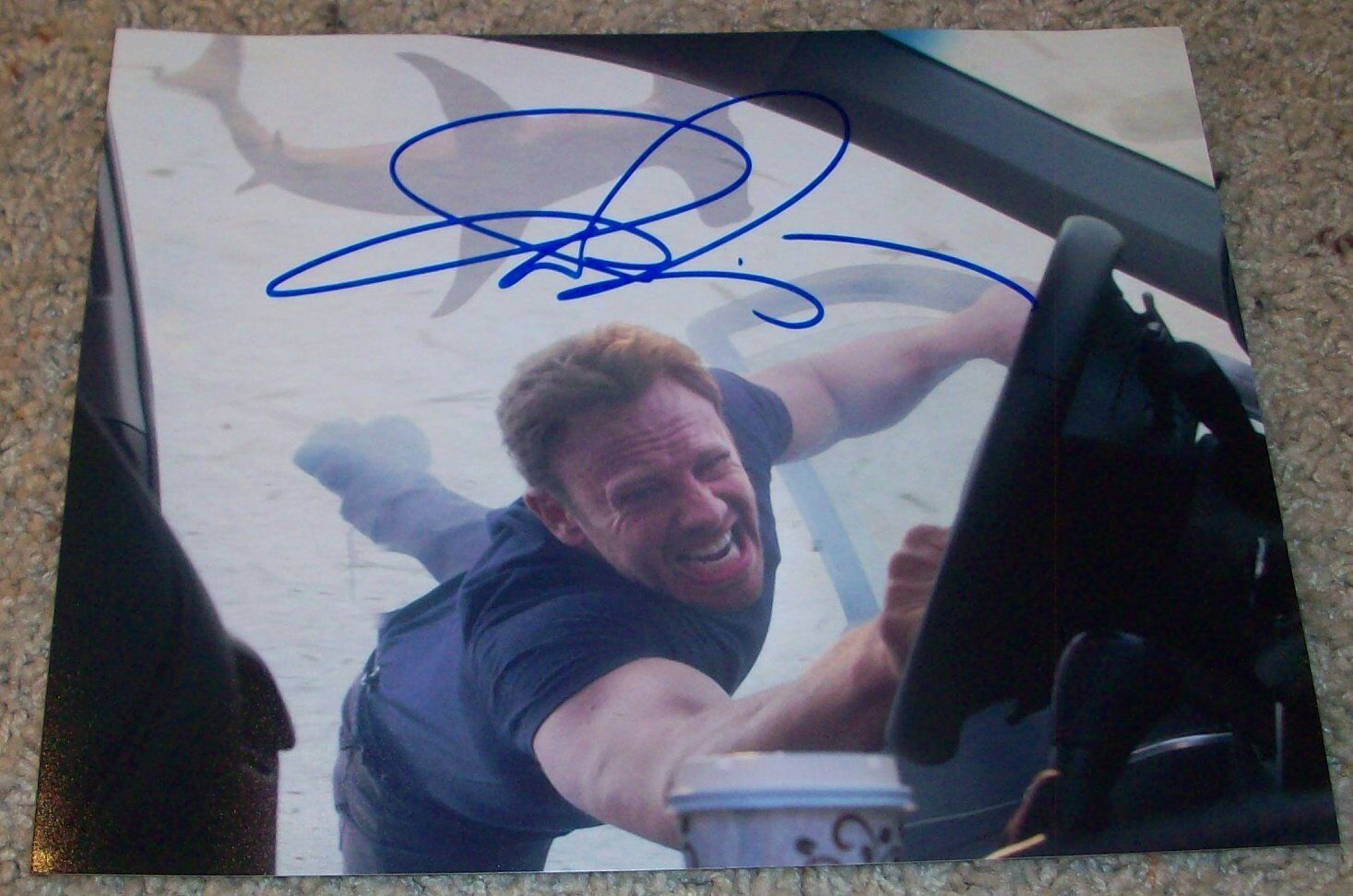 IAN ZIERING SIGNED AUTOGRAPH SHARKNADO BEVERLY HILLS 90210 8x10 Photo Poster painting w/PROOF