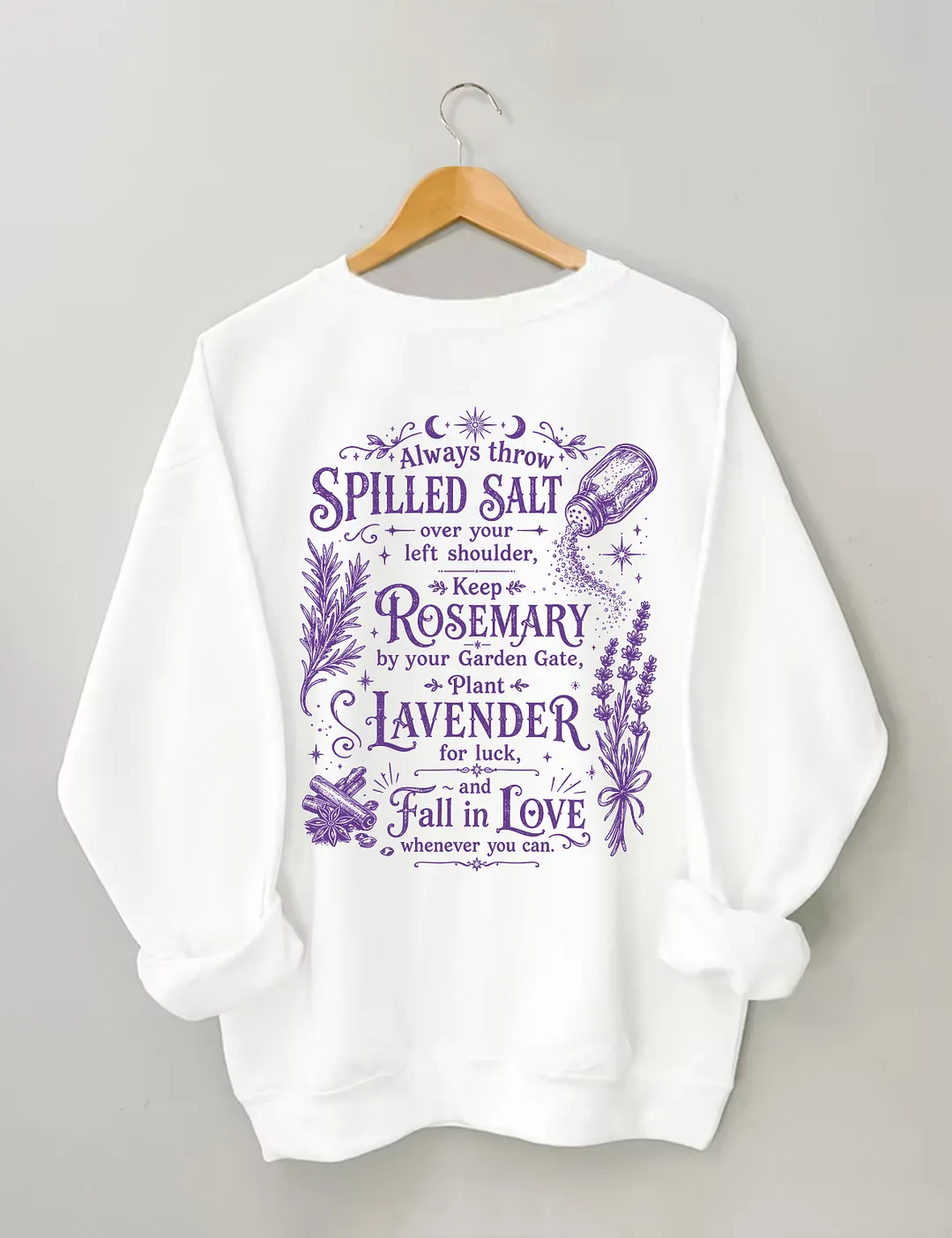 Magic Practical Owens Sisters Apothecary Sweatshirt