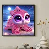 Pink Turtle Special Shaped 5D DIY Partial Drill Diamond Painting Kits for Adults Beginners Home Decor Diamond Dots Paintings Diamond Art Kit 11.81 X11.81inch