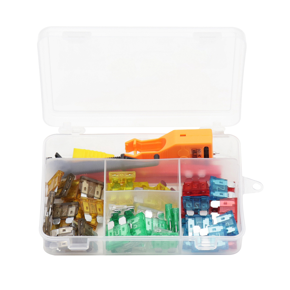 

60pcs Medium Size Assorted Blade Fuse Car Truck Automotive Boat Fuses Set, 501 Original
