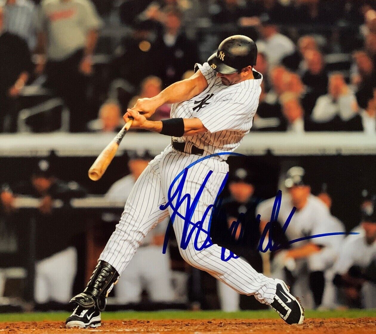 Jorge Posada Autographed Signed 8x10 Photo Poster painting ( Yankees ) REPRINT