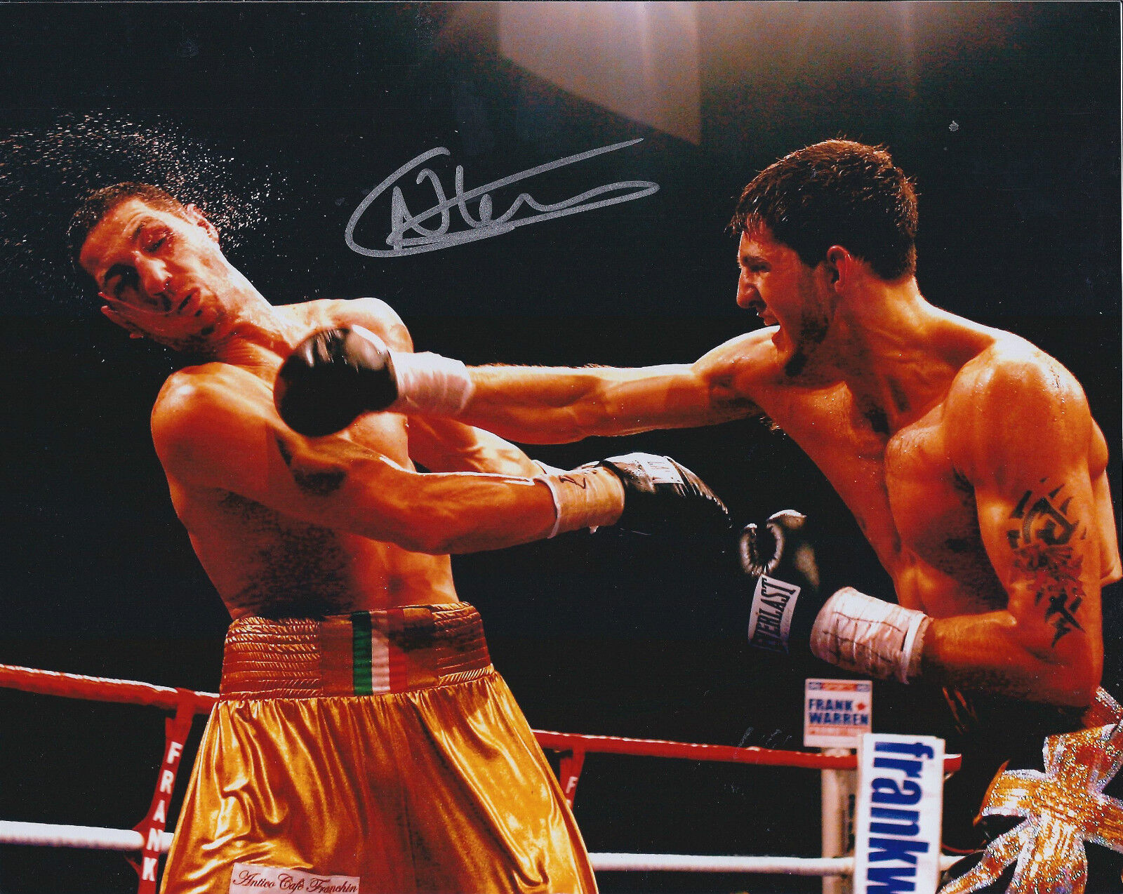 Nathan CLEVERLY Signed 10x8 Autograph Photo Poster painting AFTAL COA WBO World Boxing Champion