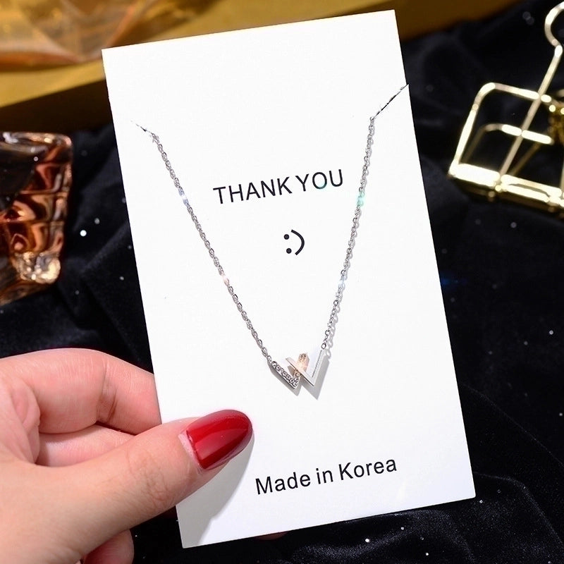 2 Pieces Titanium Steel Vintage Style Tassel Plating Doll Constellation Crown Pendant Necklace