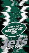 NFL New York Jets - runder Bohrer Diamantmalerei - 30*55cm