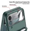 2022 Magnetic All-included Shockproof Plastic Hard Cover For Samsung Galaxy Z Flip 3 5G